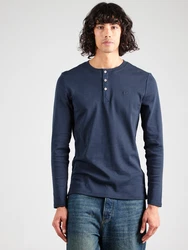 MUSTANG Langarmshirt navy