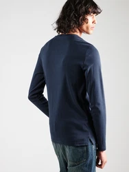 MUSTANG Langarmshirt navy