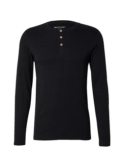 MUSTANG Langarmshirt Dunkelblau/Schwarz/Dunkelblau/Schwarz/Dunkelblau/Schwarz/Dunkelblau/Schwarz/Dunkelblau/Schwarz/Dunkelblau/Schwarz/Dunkelblau/Schwarz/Dunkelblau/Schwarz/Dunkelblau/Schwarz/Dunkelblau/Schwarz/Dunkelblau/Schwarz/Dunkelblau/Schwarz/Dunkelblau/Schwarz/Dunkelblau/Schwarz/Dunkelblau/Schwarz