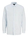 JACK & JONES Hemd JPRBLABUSHWICK STANLEY hellblau / wei