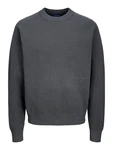 JACK & JONES Pullover 'JORVesterbro' dunkelgrau