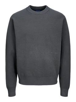 JACK & JONES Pullover 'JORVesterbro' dunkelgrau JACK & JONES Pullover 'JORVesterbro' dunkelgrau