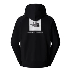 THE NORTH FACE Raglan Redbox Sweatshirt schwarz/weiß