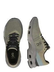 On Laufschuh 'Cloudpulse' basaltgrau/oliv/schwarz
