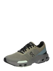 On Laufschuh 'Cloudpulse' basaltgrau/oliv/schwarz