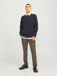 JACK & JONES Hose 'Marco Connor' mokka