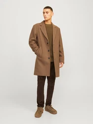 Jack & Jones Langmantel JJEHarrison khaki