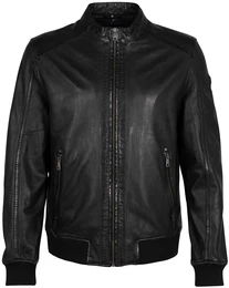 bergangsjacke schwarz