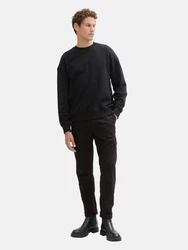 TOM TAILOR DENIM Hose schwarz