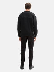 TOM TAILOR DENIM Hose schwarz