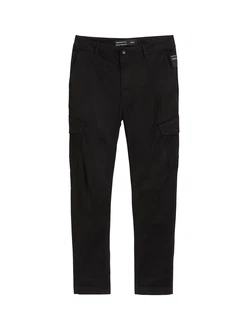 TOM TAILOR DENIM Hose schwarz