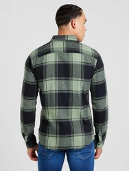 Only & Sons Hemd Gudmund hellgrn / schwarz