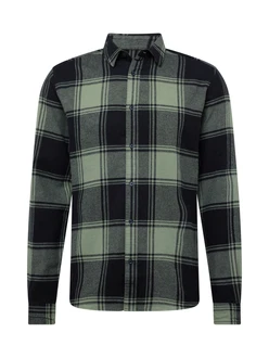 Only & Sons Hemd Gudmund hellgrn / schwarz