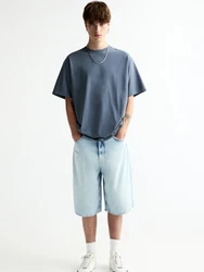 Pull&Bear T-Shirt nachtblau