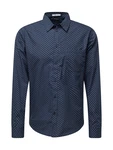 ABOUT YOU Hemd 'Thilo' marineblau