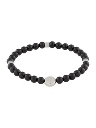 Armband schwarz / silber