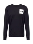 THE NORTH FACE Shirt 'FINE' schwarz/weiß