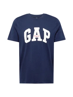 GAP T-Shirt ORIGINAL navy/rot/weiß