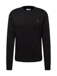 FARAH Sweatshirt 'TIM' Schwarz/Schwarz