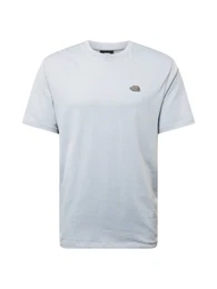 T-Shirt hellblau / dunkelgrau
