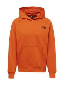 THE NORTH FACE Raglan Redbox Sweatshirt dunkelorange/schwarz/weiß