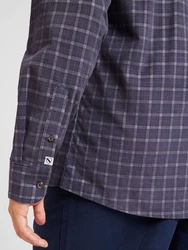 Jack's Langarmhemd indigo/dunkelblau/wei