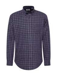 Jack's Langarmhemd indigo/dunkelblau/wei