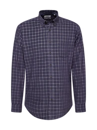 Hemd indigo / dunkelblau / wei