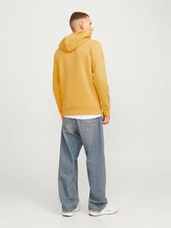 JACK & JONES Sweatshirt marine/safran/weiß