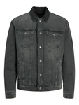 JACK & JONES Jacke 'JJIJean' JJJACKET W SHERPA WI 200 SN black