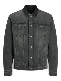 JACK & JONES Jacke 'JJIJean' JJJACKET W SHERPA WI 200 SN black JACK & JONES Jacke 'JJIJean' JJJACKET W SHERPA WI 200 SN black
