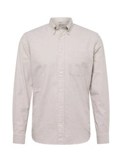 Jack & Jones Langarmhemd JPRBLUBrook OXFORD Grau/Braun/Beige/Khaki/Weiß/Grau/Braun/Beige/Khaki/Weiß Jack & Jones Langarmhemd JPRBLUBrook OXFORD Grau/Braun/Beige/Khaki/Weiß/Grau/Braun/Beige/Khaki/Weiß