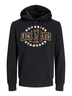 Jack & Jones Plus Sweatshirt JJELOGO SWEAT HOOD 2 COL 24/25 NOOS PLS