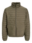 Jack & Jones Plus Jacke 'JJEState' khaki