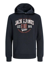 Plus Sweatshirt marine / rostrot / wei