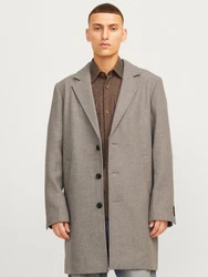 Jack & Jones Langmantel JJEHarrison greige