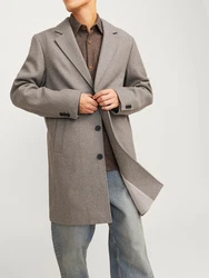 Jack & Jones Langmantel JJEHarrison greige