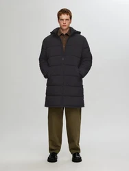 SELECTED HOMME Mantel Cooper schwarz