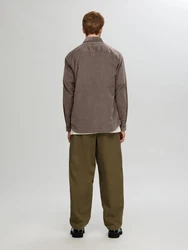 SELECTED HOMME Hemd SLHRegowen schoko
