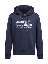 JACK & JONES Sweatshirt JCOOUTDOOR LOGO SWEAT HOOD SN Dunkelblau/Hellblau/Dunkelblau/Hellblau/Dunkelblau/Hellblau/Dunkelblau/Hellblau/Dunkelblau/Hellblau/Dunkelblau/Hellblau/Dunkelblau/Hellblau/Dunkelblau/Hellblau/Dunkelblau/Hellblau/Dunkelblau/Hellblau/Dunkelblau/Hellblau