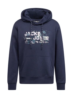 JACK & JONES Sweatshirt JCOOUTDOOR LOGO SWEAT HOOD SN