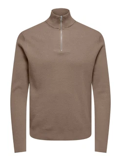 Only & Sons Pullover ONSPhil dunkelbeige Only & Sons Pullover ONSPhil dunkelbeige