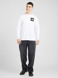 THE NORTH FACE Shirt 'FINE' schwarz/weiß