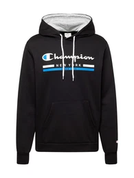 Sweatshirt azur / schwarz / wei