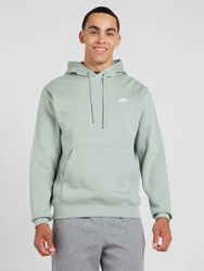 Nike Sportswear Sweatshirt 'Club Fleece' mint/weiß