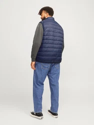 Jack & Jones Plus Steppweste JJESprint marine