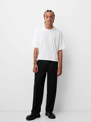 Bershka Hose schwarz