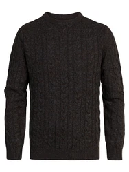 Petrol Industries Pullover Bering dunkelbraun