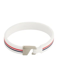 Armband 'CLARK' navy / rot / wei
