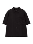 Pull&Bear Hemd Schwarz/Schwarz/Schwarz/Schwarz